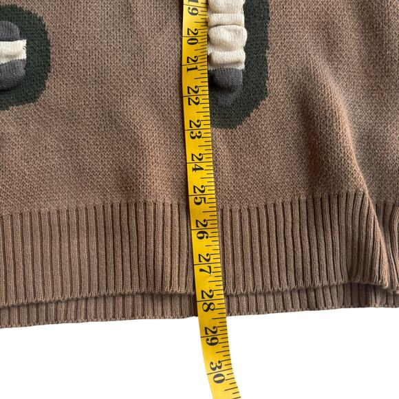 VINTAGE ABSTRACT PATTERN KNITTED PULLOVER SWEATER COOGIE STYLE A.DINER MEN SZ XL - Picture 10 of 14